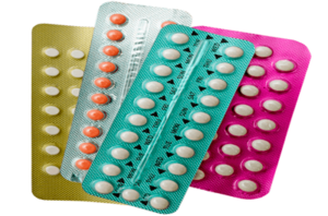 ; ячейковых блистера с таблетками контрацептивов